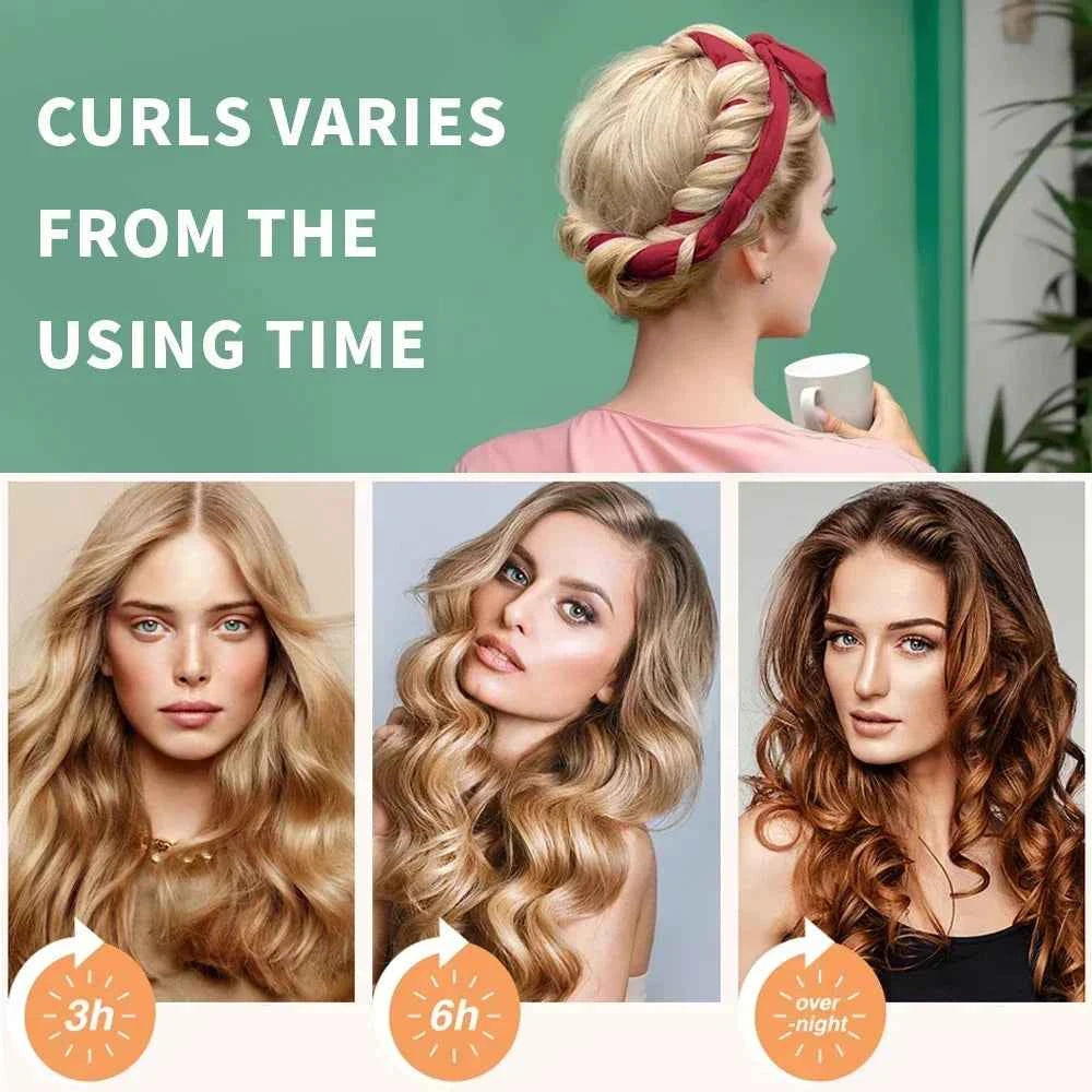 Heatless Curling Rod Headband No Heat Hair Curler Lazy Hair Rollers Soft Hair Curlers Sleeping Curls Curling Hair Styling Tools
