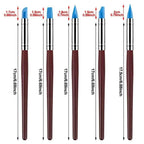 Pottery Clay Sculpture Carving Kit Pen Soft Silicone Handmade Pottery Polymer Clay DIY Cutter Clay Sculpting Tools