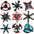 Ninja Shuriken Zinc Alloy Tri Fidget Spinner Stress Relief Toy