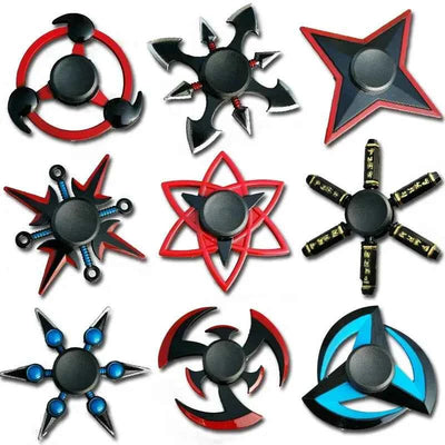 Ninja Shuriken Zinc Alloy Tri Fidget Spinner Stress Relief Toy