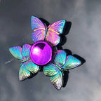 Rainbow Fidget Metal Spinner Colorful Finger Spinners High Speed Hand Spinners Fidget Toys for Stress Anxiety Relief for Adults
