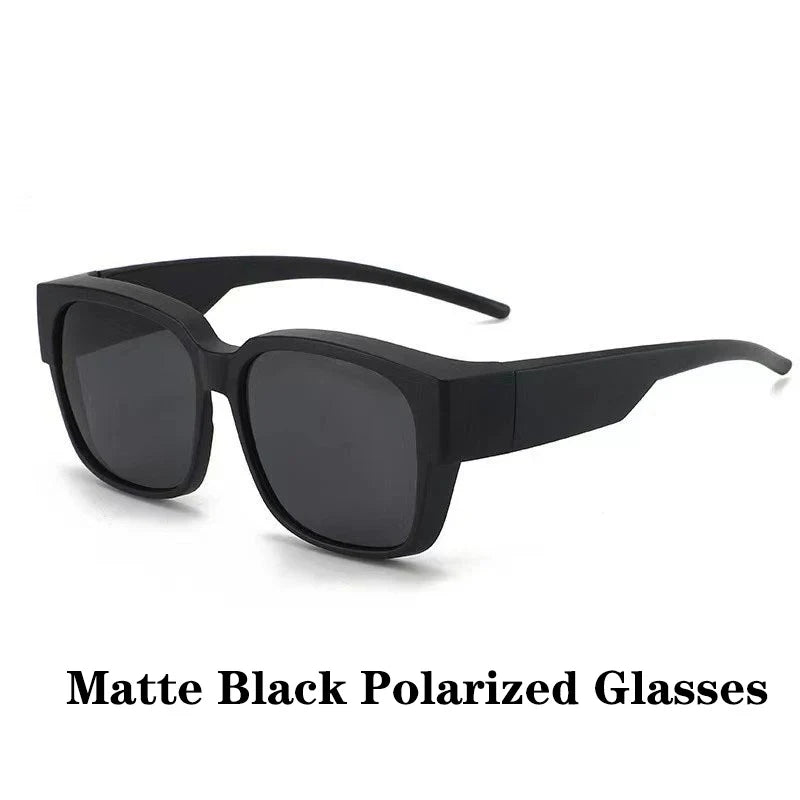 Fit Over Polarized UV400 Sunglasses for Prescription Glasses