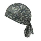 Camouflage Headband Bandana Handkerchief Head Man Pirate Hat Cycling Hood Sun Protection Sports Breathable Printed Headscarf