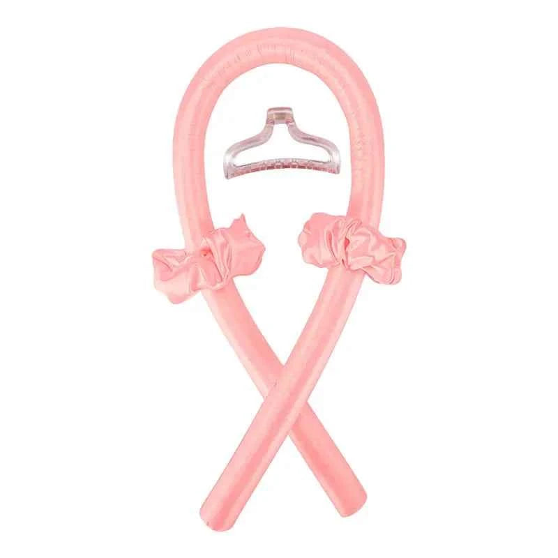Heatless Curling Rod Headband No Heat Silk Curls Ribbon Hair Rollers Sleeping Soft Headband Lazy Hair Curlers Hair Styling Tools