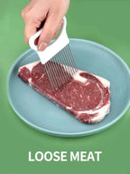 Effortlessly Slice Onions with this 1pc Colorful Onion Slicer Kitchen stainless steel potato chip onion holder