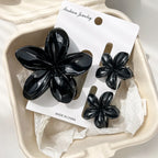 3Pcs/18Pcs Egg Flower Hair Clips Gradient Candy Color Flowers Suitable for Daily Backcombed Ponytail Shark Clip Hair Accessories