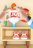 Montessori Busy Board Cube Sensory Toy – Toddler Learning Activity