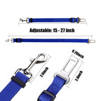 Adjustable Nylon Dog Car Seat Belt Safety Strap