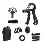 Adjustable Grip Strength Trainer Set Hand Training Equipment Grip Ring for Finger Exercises Comprehensive Fitness Kit