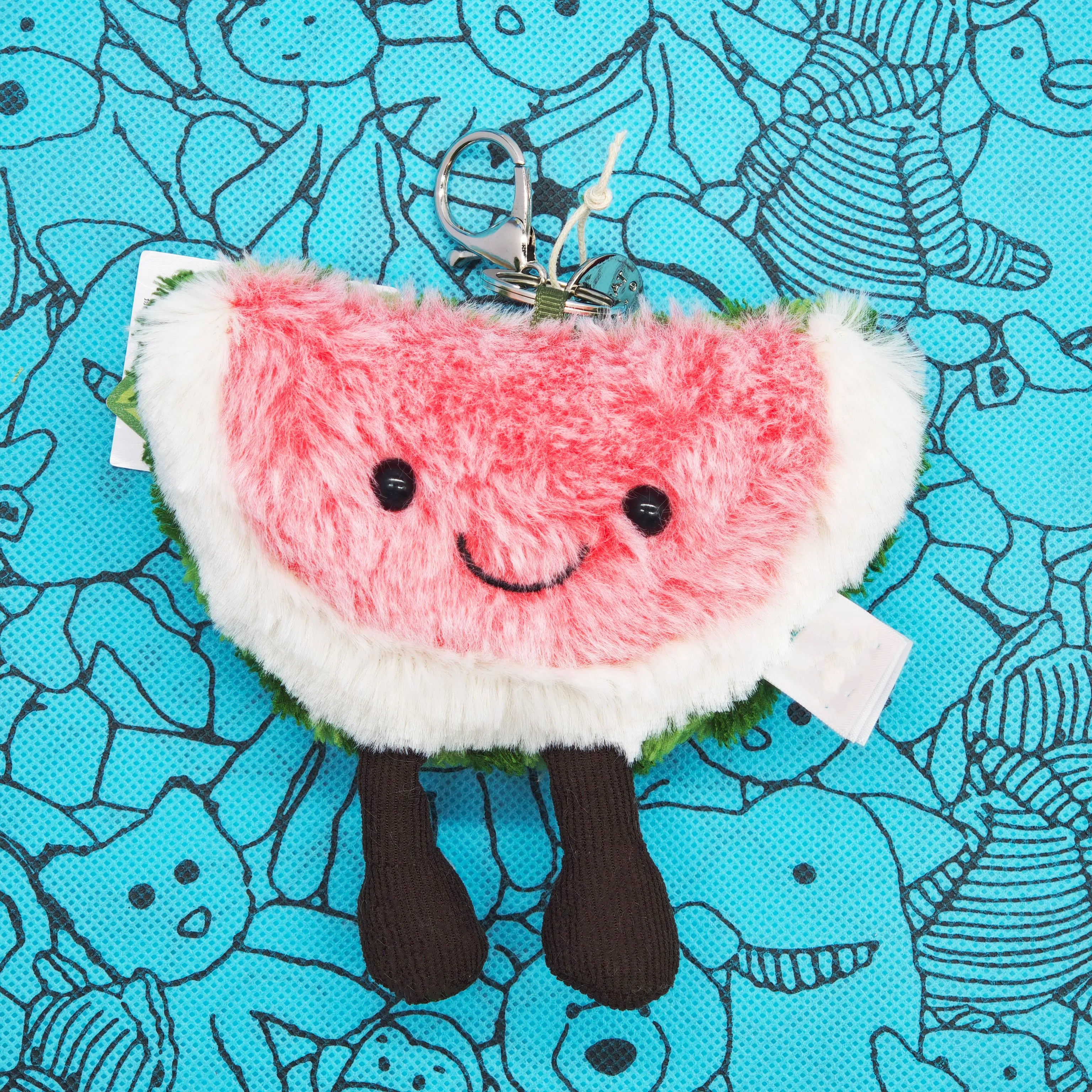 2026 New JC Fun Bestselling Fruit Plush Toy Pendant-Grape Avocado Pear Dragon Fruit Plush Toy-Home Decor Children's Gift