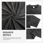 Washed T Shirts Horror Silent Hill Heavens Night Hip Hop T-Shirt Street  Streetwear Short Sleeve Printed Tops Tees Men Women