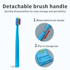 1box Dental Oral Cleaning Care Kits Portable Daily Travelling Orthodontic Care  interdental brush Tongue Scraper