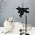 Cat Teaser Stick with Suction Cup – Long-Lasting Feather Wand Toy