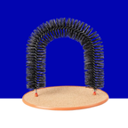 Cat Arch Self Groomer with Scratching Base