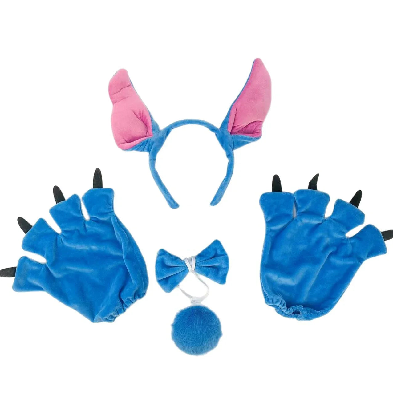 Kids Girls Princess Dress – Stitch Cartoon Inspired Costume Dress