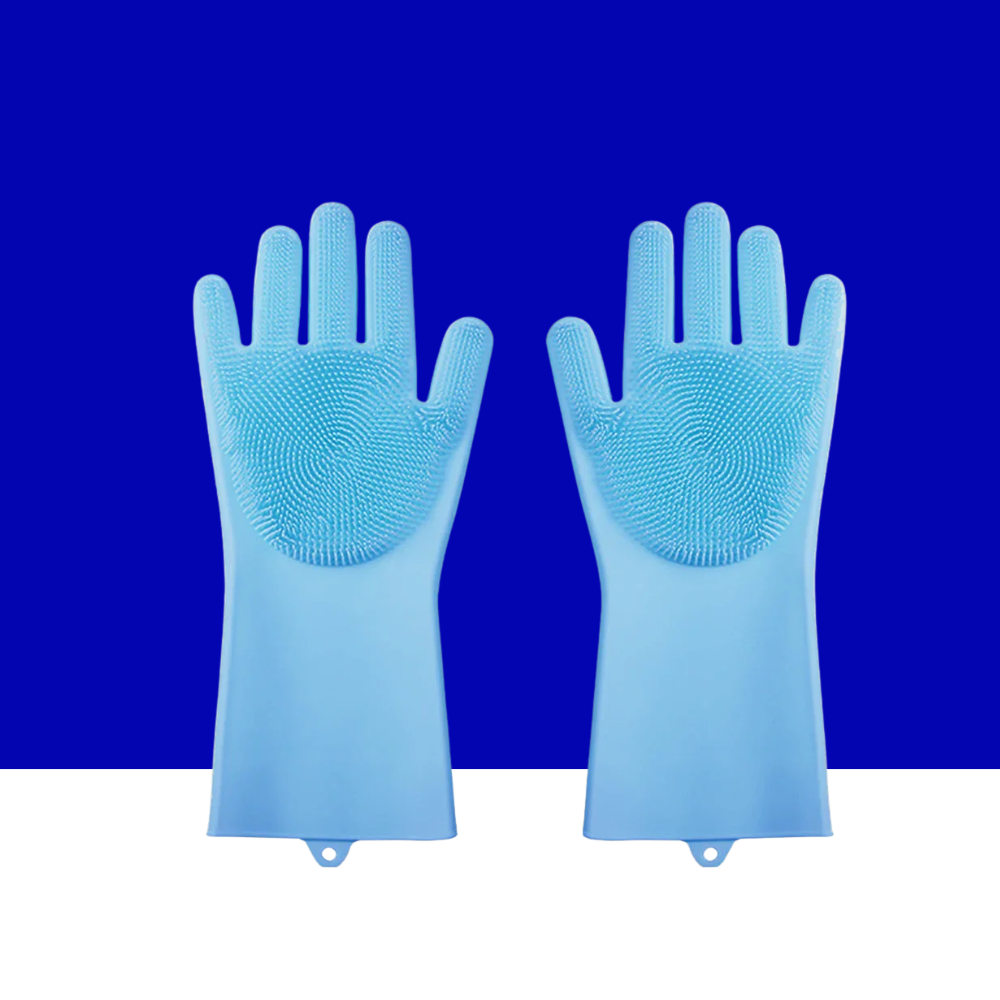 Premium Silicone Bathing Gloves for Dogs and Cats