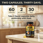Black Seed Oil & Manuka Honey Capsules | Halal Immune Support