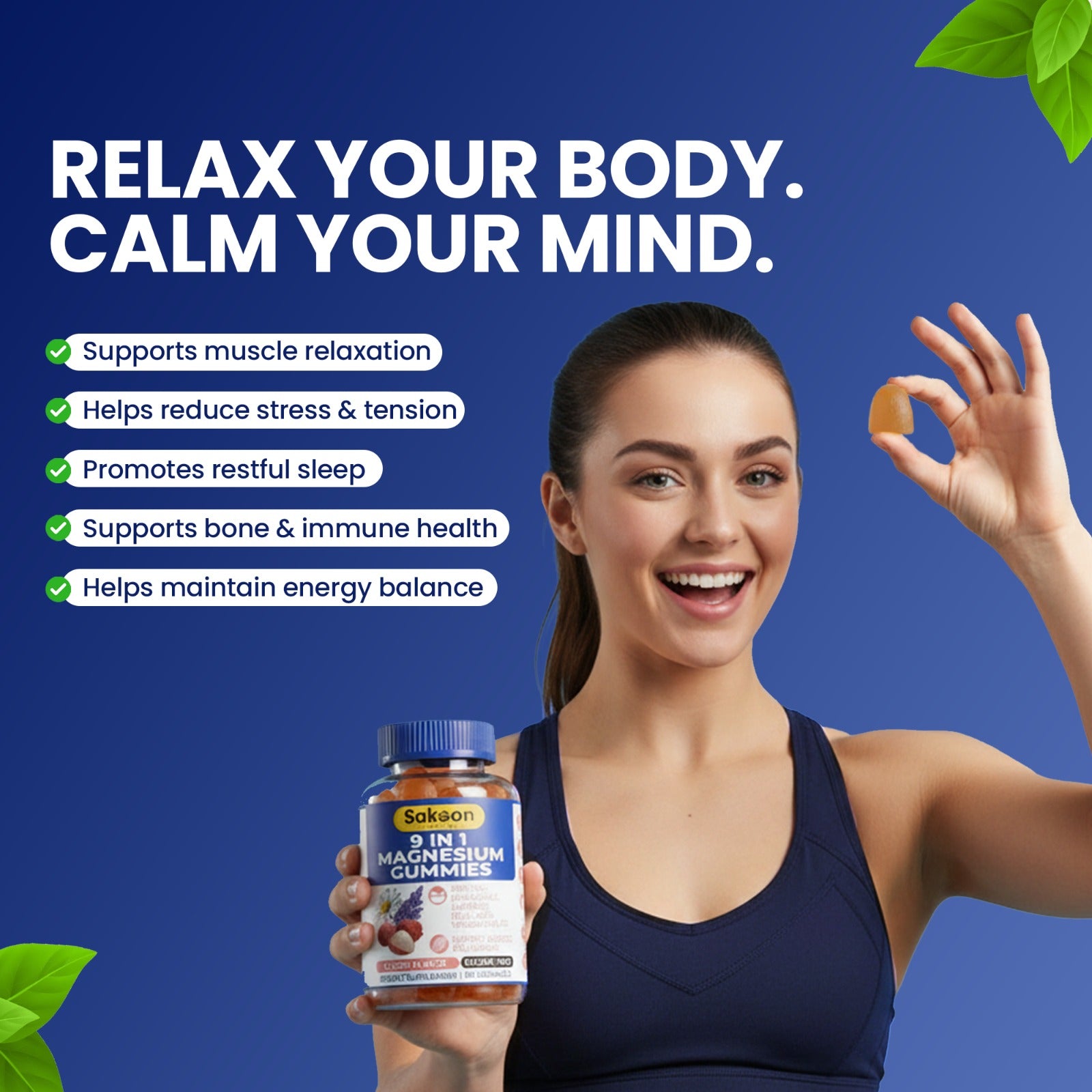 Sugar-Free Magnesium Complex Gummies