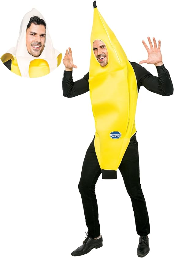 Green Banana Halloween Costume for Adults
