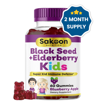 Kids Black Seed + Elderberry Gummies