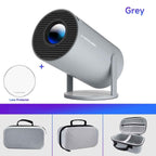 HY300 Pro 4K Projector-Android 11 Dual Wifi6 260ANSI, 1080P 1280*720P Home Cinema Projetor