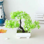 Mini Potted Artificial Bonsai Tree – Zen Home Table Decor