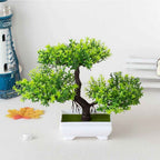 Mini Potted Artificial Bonsai Tree – Zen Home Table Decor