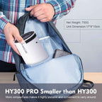 HY300 Pro 4K Projector-Android 11 Dual Wifi6 260ANSI, 1080P 1280*720P Home Cinema Projetor