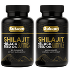 Shilajit Black Seed Oil Gummies