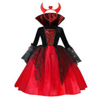 Kids Girls Princess Dress – Stitch Cartoon Inspired Costume Dress